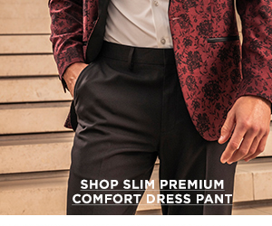Shop Slim Fit Premium Comfort Dress Pants