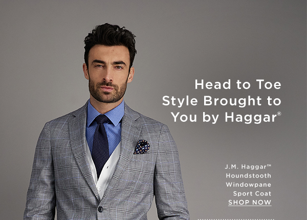 Shop JM Haggar Houndstooth Windowpane Sport Coat
