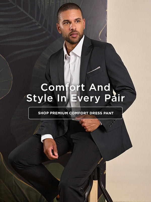 Comfort & Style in Every Pair: Shop Premium Comfort Dress Pants
